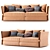 Zani Collezione Poltrone ONDA Sofa 3D model small image 1