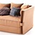 Zani Collezione Poltrone ONDA Sofa 3D model small image 2