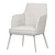 Modern Chic Poliform Jane Armchair 3D model small image 2