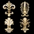 - Translate: The description is already in English.

- Title: Gold Gypsum Blend Ornament Collection 3D model small image 2