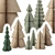 Paper Christmas Tree Set 3D model small image 1