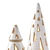 Glazed Ceramic Christmas Trees 3D model small image 7