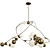 Organic Sprig Pendant - Modern Design 3D model small image 1