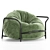 Modern 3D Uni Armchair Model 3D model small image 2
