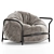 Modern 3D Uni Armchair Model 3D model small image 3