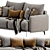 Contemporary Archi Sofa Design 3D model small image 4