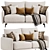 Contemporary Archi Sofa Design 3D model small image 5