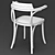 Elegant Ematy Wooden Chair 3D model small image 7