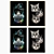 Art Print Set with Frames 3D model small image 3