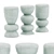 Sella Concept Ladies Pond Barstools 3D model small image 1