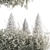 Festive Christmas Decor Set 3D model small image 2