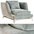 Brando Armchair 3D Model 3D model small image 1