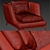 Brando Armchair 3D Model 3D model small image 5