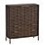 Textures 2-Drawer Oak Chest 3D model small image 2