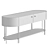 Elegant White TV Stand Nekkar 3D model small image 4