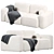 Sarah Ellison Lush Sofa Collection 3D model small image 2