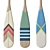 Lake House Oar Set 3D model small image 7