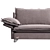 Elegant Grand Sofaclub Couch 3D model small image 4