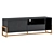 Modern TV Lowboard Monserrat Organizer 3D model small image 1