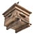 Wooden Beehive Set 3D Model 3D model small image 6