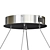 Modern Spiral LED Chandelier MARCELA 3D model small image 3