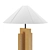 Solido Oak Floor Lamp White 3D model small image 2