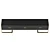 Modern Black TV Stand Drawers 3D model small image 3