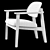 Modern Titus Lounge Chair Set 3D model small image 4