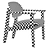 Modern Titus Lounge Chair Set 3D model small image 5