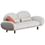 Luxury Presage Sofa by Roche Bobois 3D model small image 1