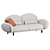 Luxury Presage Sofa by Roche Bobois 3D model small image 4