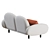 Luxury Presage Sofa by Roche Bobois 3D model small image 6