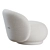 Modern Chic Arobase Armchair 3D model small image 6