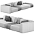 Elegant Lema Cloud Sofa Set 3D model small image 4