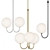  Angle Trio Pendant Light 3D model small image 1