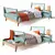 Foldable Children's Bed Willox 3D model small image 1