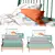 Foldable Children's Bed Willox 3D model small image 9