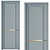 Modern Interior Doors Collection 3D model small image 3