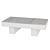 Modern Marble Glass Coffee Table 3D model small image 3