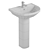 Eurovit 1 Tap Pedestal Basin 3D model small image 2