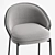Modern Ash Wood Stool 75cm 3D model small image 5