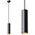 Modern Pendant Lamp Minki Black 3D model small image 2