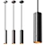 Modern Pendant Lamp Minki Black 3D model small image 5