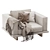 Minimalist Millimeters Malerba MS505 Sofa 3D model small image 2