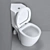 Corner Toilet Ideal Standard 3D model small image 3