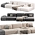 Lema Cloud Sofa Modular Design 3D model small image 1