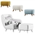 Ansil Happy Light Armchair - Comfortable Elegance 3D model small image 7