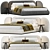 Elegant Vao Bed by Paolo Castelli 3D model small image 1