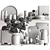 Premium Kitchen Accessory Set: 3D-ready 3D model small image 5
