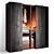  Industrial Loft Cupboard with Decor 3D model small image 1